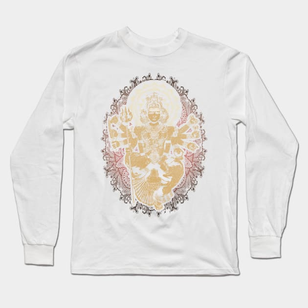 DEVI Long Sleeve T-Shirt by swarna artz